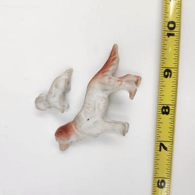 VINTAGE JAPANESE IRISH SETTER DOG MINATURES