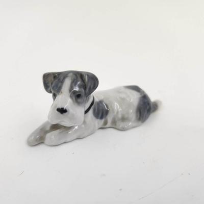 VINTAGE CERAMIC METZLER AND ORTLOFF SCOTTISH TERRIER DOG FIGURINE