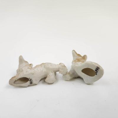 VINTAGE JAPANESE CERAMIC COLLIE DOGS