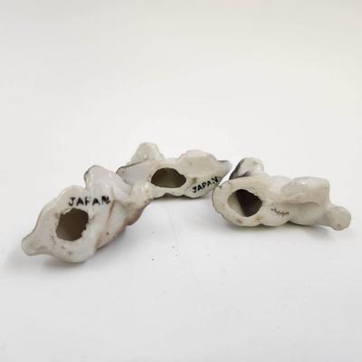 VINTAGE JAPANESE TERRIER MINATURE COLLECTIBLE FIGURINES