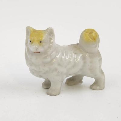 VINTAGE JAPAN AKITA CHOW DOG FIGURINE
