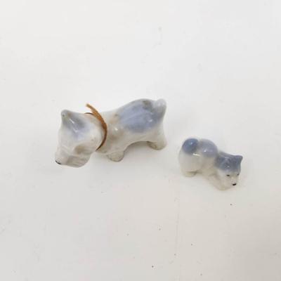 VINTAGE JAPANESE STAFFORDSHIRE MINATURE COLLECTIBLE FIGURINE