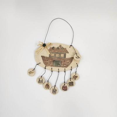 NOAHS ARK POTTERY WALL DECOR