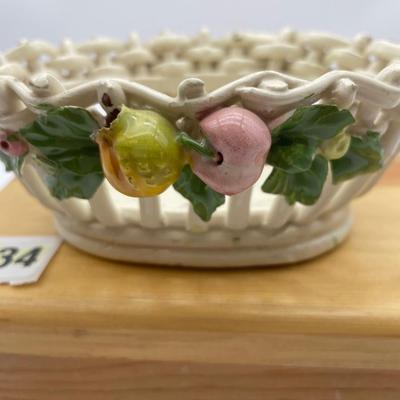 Porcelain rope bowl