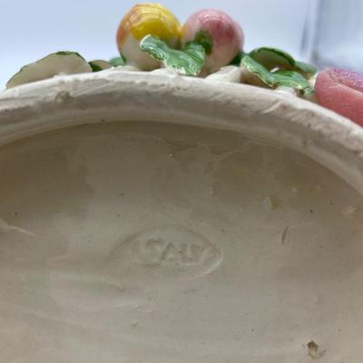 Porcelain rope bowl