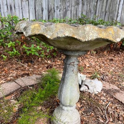 Concrete Bird Bath