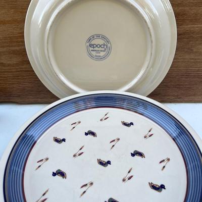 EPOCH AMERICAN DECOY DINNER SET