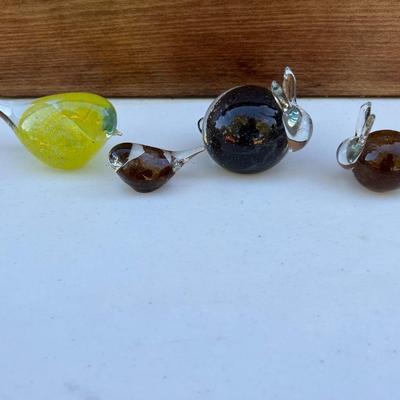 Glass & Clear  Handblown? Paperweight