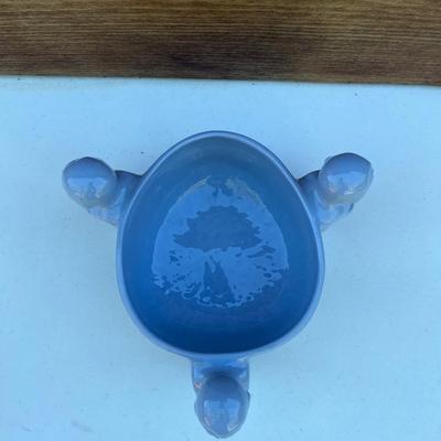TEPECO Blue Tiki Man Bowl