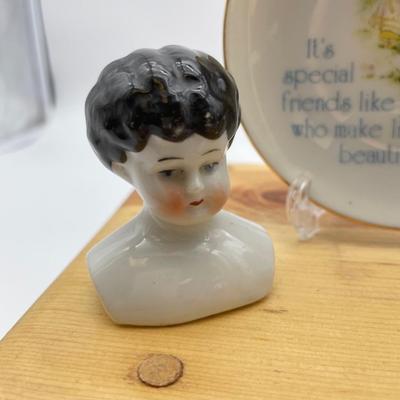 1920â€™s Germany China woman head and shoulders