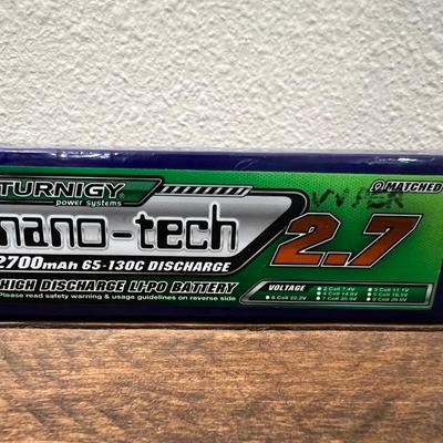 (4) TURNIGY NANO-TECH 2700 Batteries *READ DETAILS