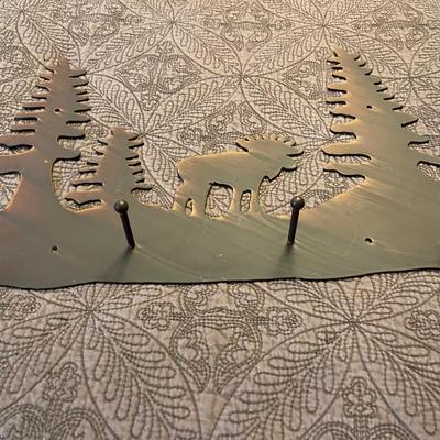 Metal Moose coat hanger