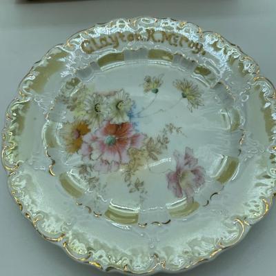 Antique decorative plates
