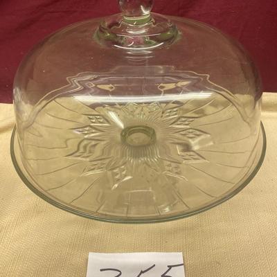 Vintage Pedestal  Cake Plate and Cover