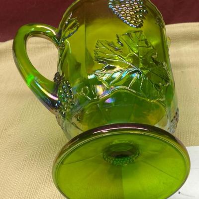 Rare Indiana Carnival Glass Pitcher