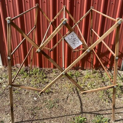 Vintage Linen Drying Rack