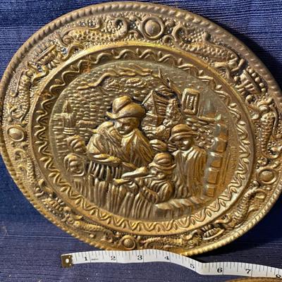 Vintage Brass Wall Hangings