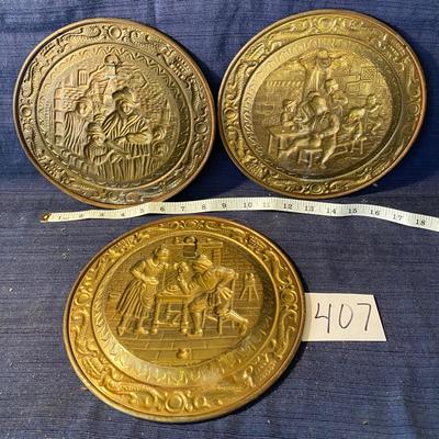 Vintage Brass Wall Hangings