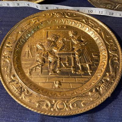 Vintage Brass Wall Hangings