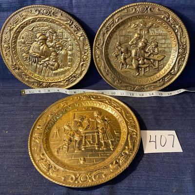 Vintage Brass Wall Hangings
