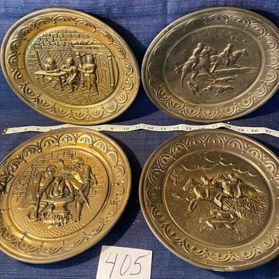 Vintage Brass Wall Art