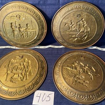 Vintage Brass Wall Art