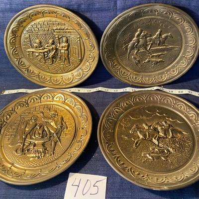 Vintage Brass Wall Art