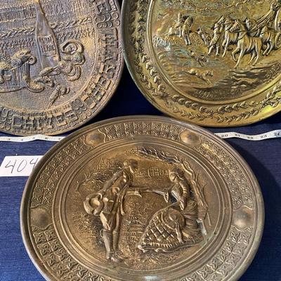 Vintage Brass Wall Art