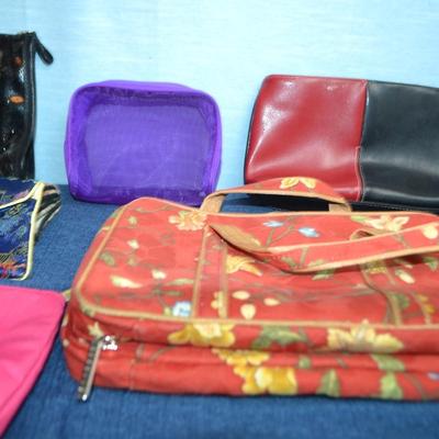 LOT 614. COLLECTION OF COSMETIC BAGS