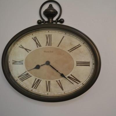 LOT 638 WESTCLOX WALL CLOCK
