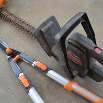 LOT 684. YARD AND GARDEN TOOLS