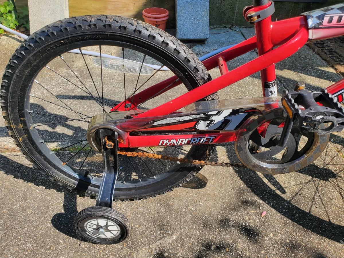 LOT 130 Dynacraft Bike with Training Wheels