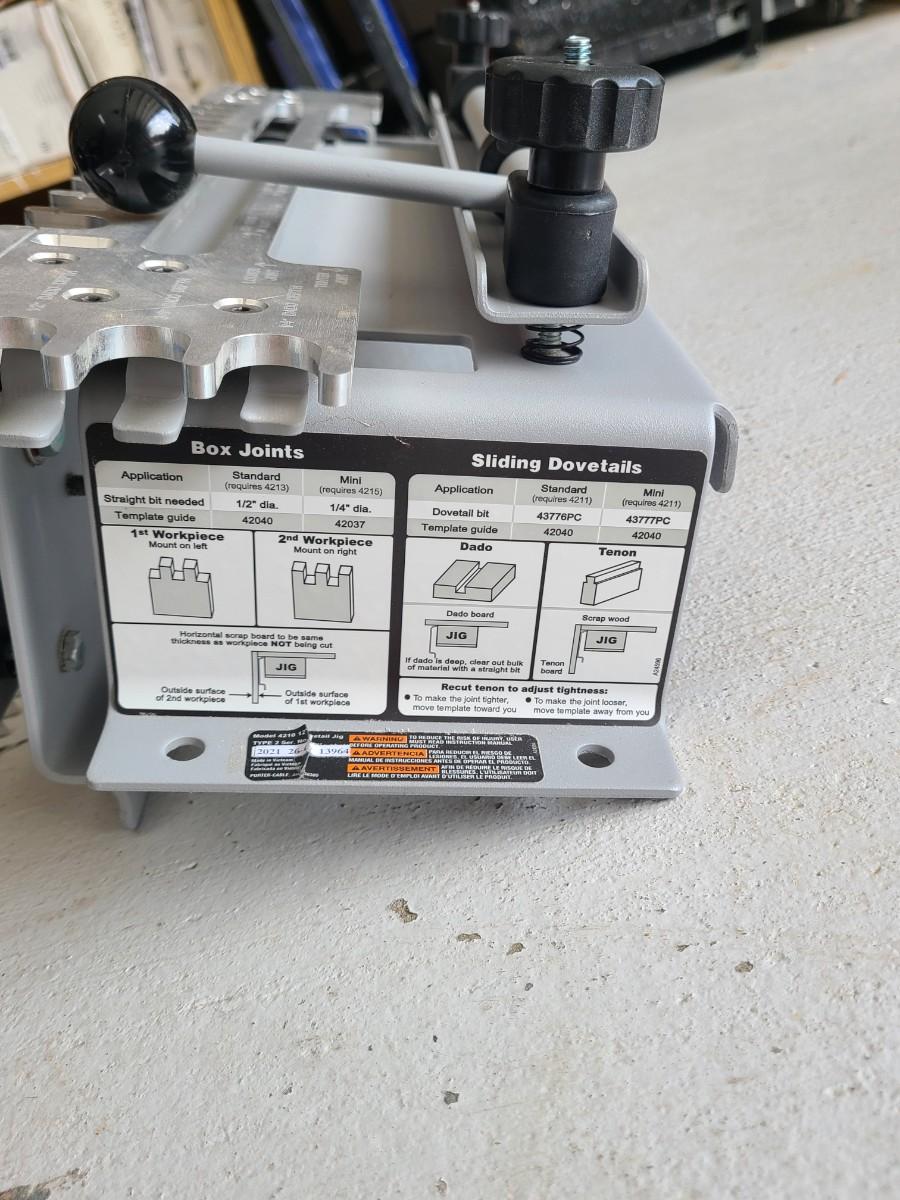 PORTER CABLE Dovetail Jig 4210