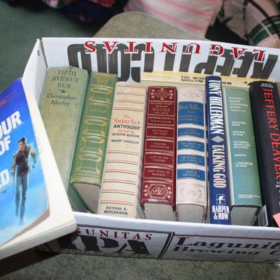 Box of Hardback Books