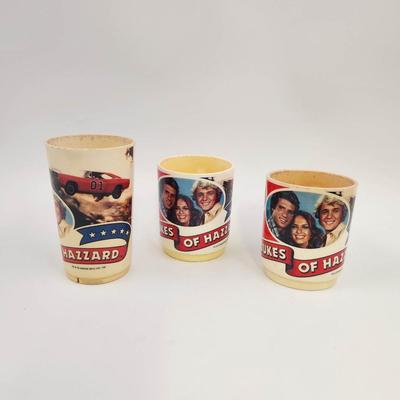 VINTAGE DUKES OF HAZARDS COLLECTORS CUPS