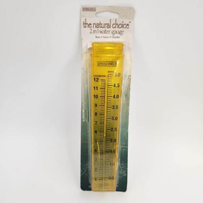 SPRINGFIELD THE NATURAL CHOICE RAIN GUAGE