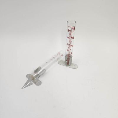 GLASS RAIN GAUGE DOUBLE BUNDLE