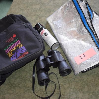Binoculars & other survival items