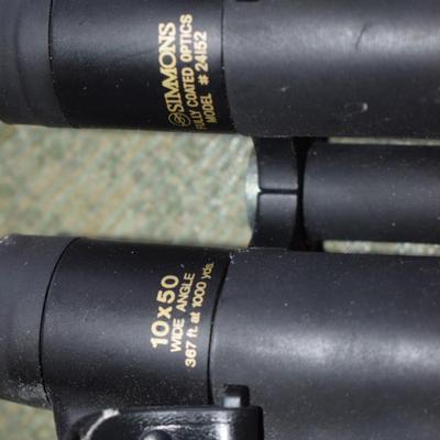 Binoculars & other survival items