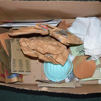 Box of household items