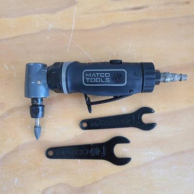 MATCO TOOLS 1/4" .5 HP RIGHT ANGLE PNEUMATIC AIR DIE GRINDER MT2883  VARIABLE. | EstateSales.org