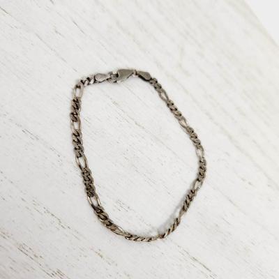 .925 SILVER LINKED BRACELET