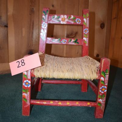 Swedish Child's Chair Vintage