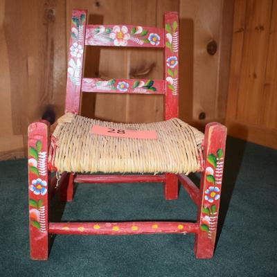 Swedish Child's Chair Vintage