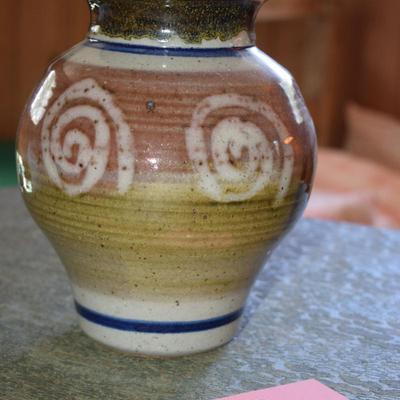 Studio art pottery vase