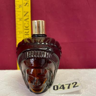 Vtg Avon Indian Chief head
