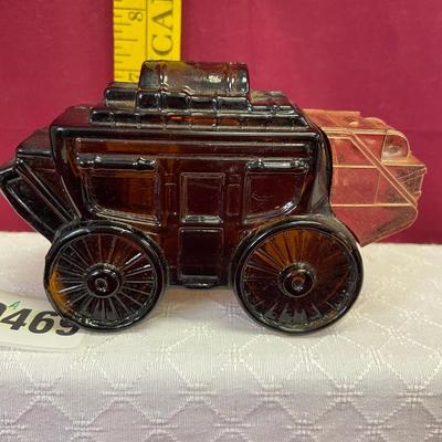 Vtg Avon Stagecoach Decanter