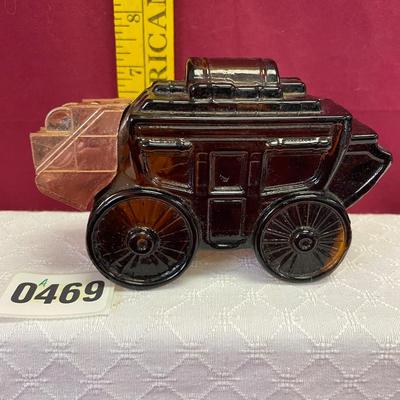 Vtg Avon Stagecoach Decanter