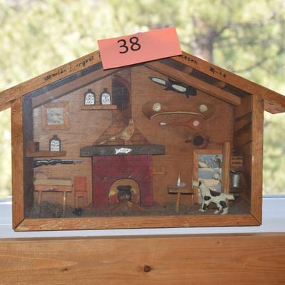 Cabin Shadowbox