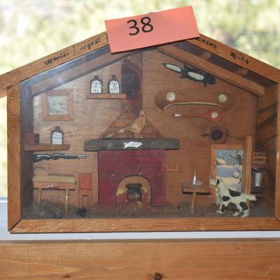 Cabin Shadowbox